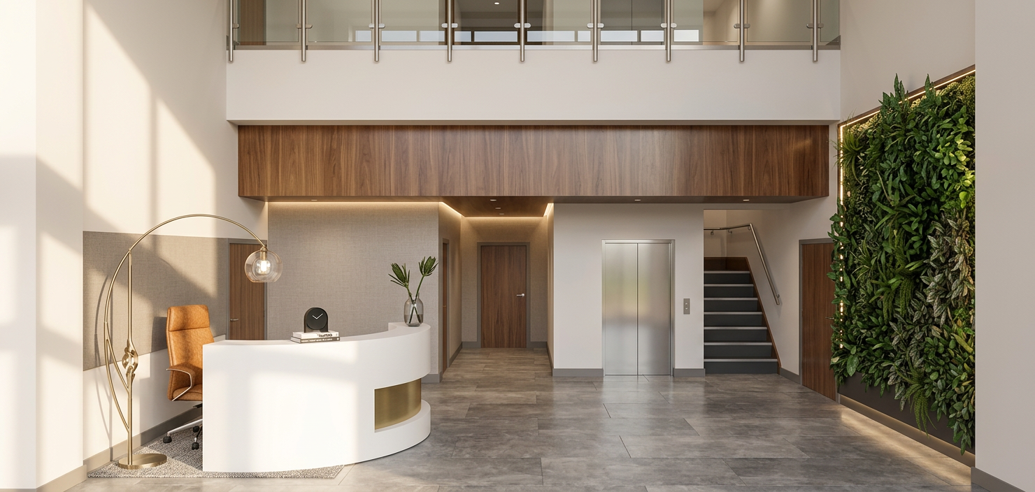 Modern Reception Area