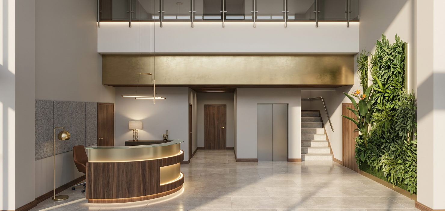 Modern Reception Area