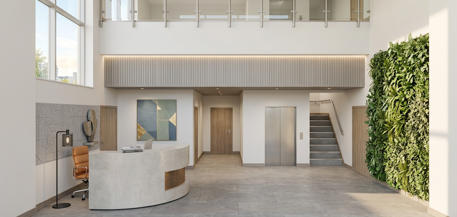 Modern Reception Area