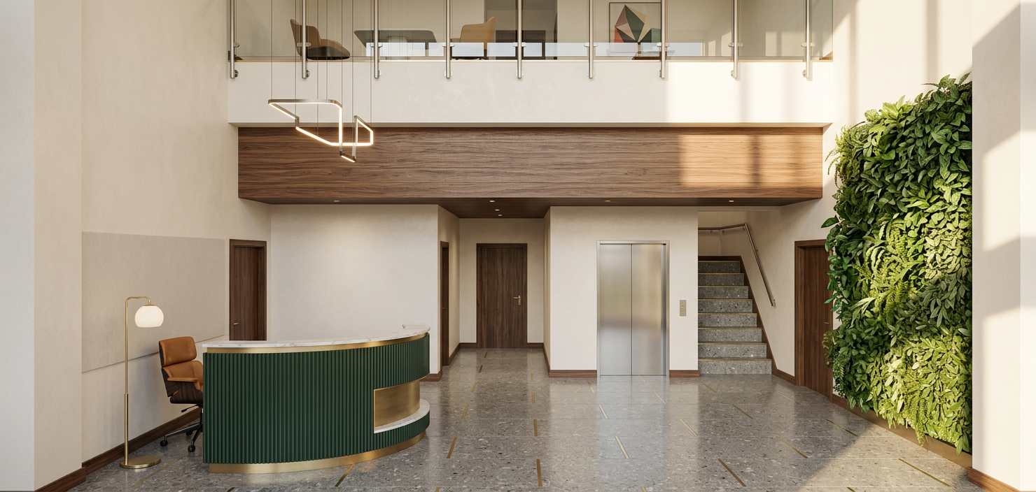 Modern Reception Area