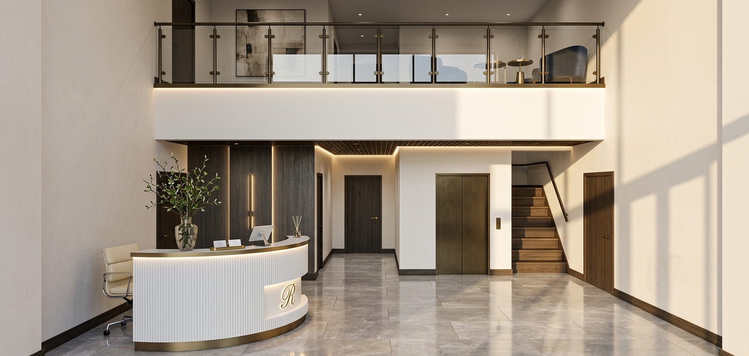 Modern Reception Area