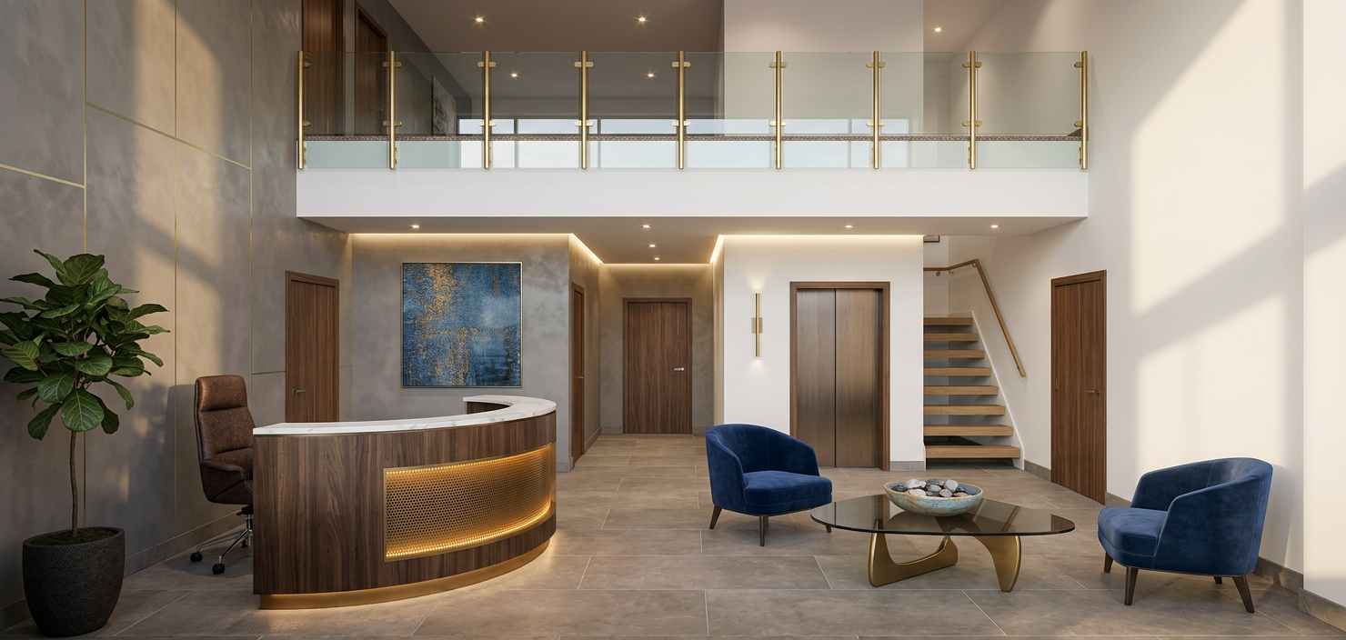 Modern Reception Area