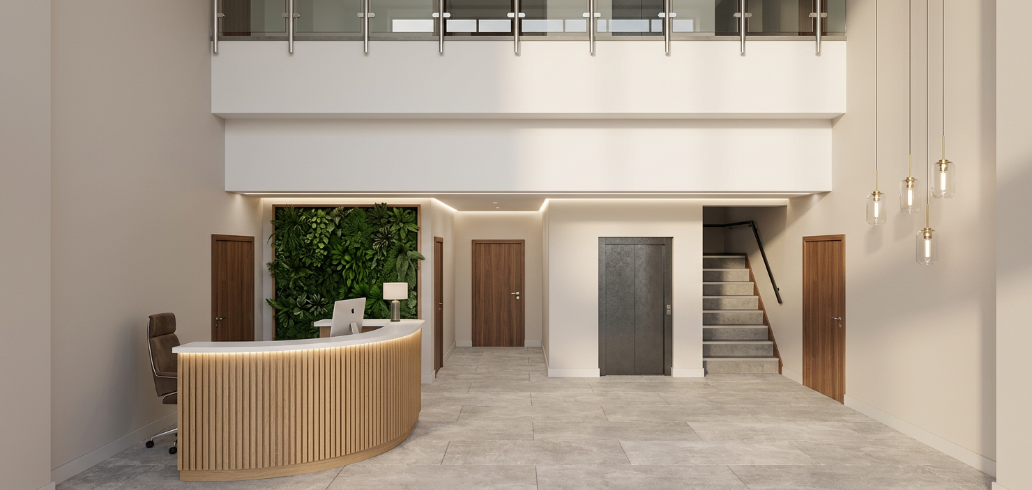 Modern Reception Area