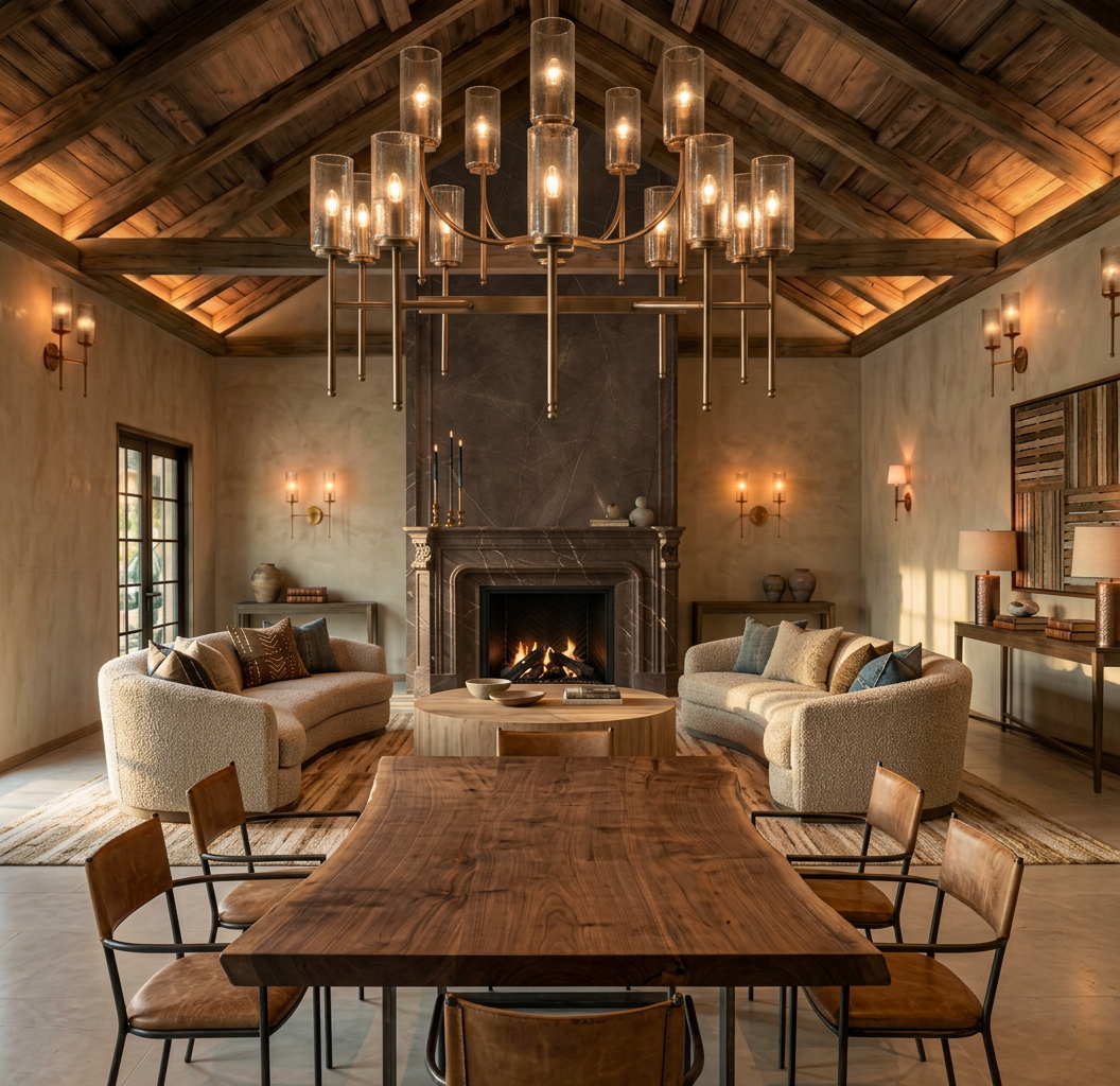Contemporary Rustic Interior Design