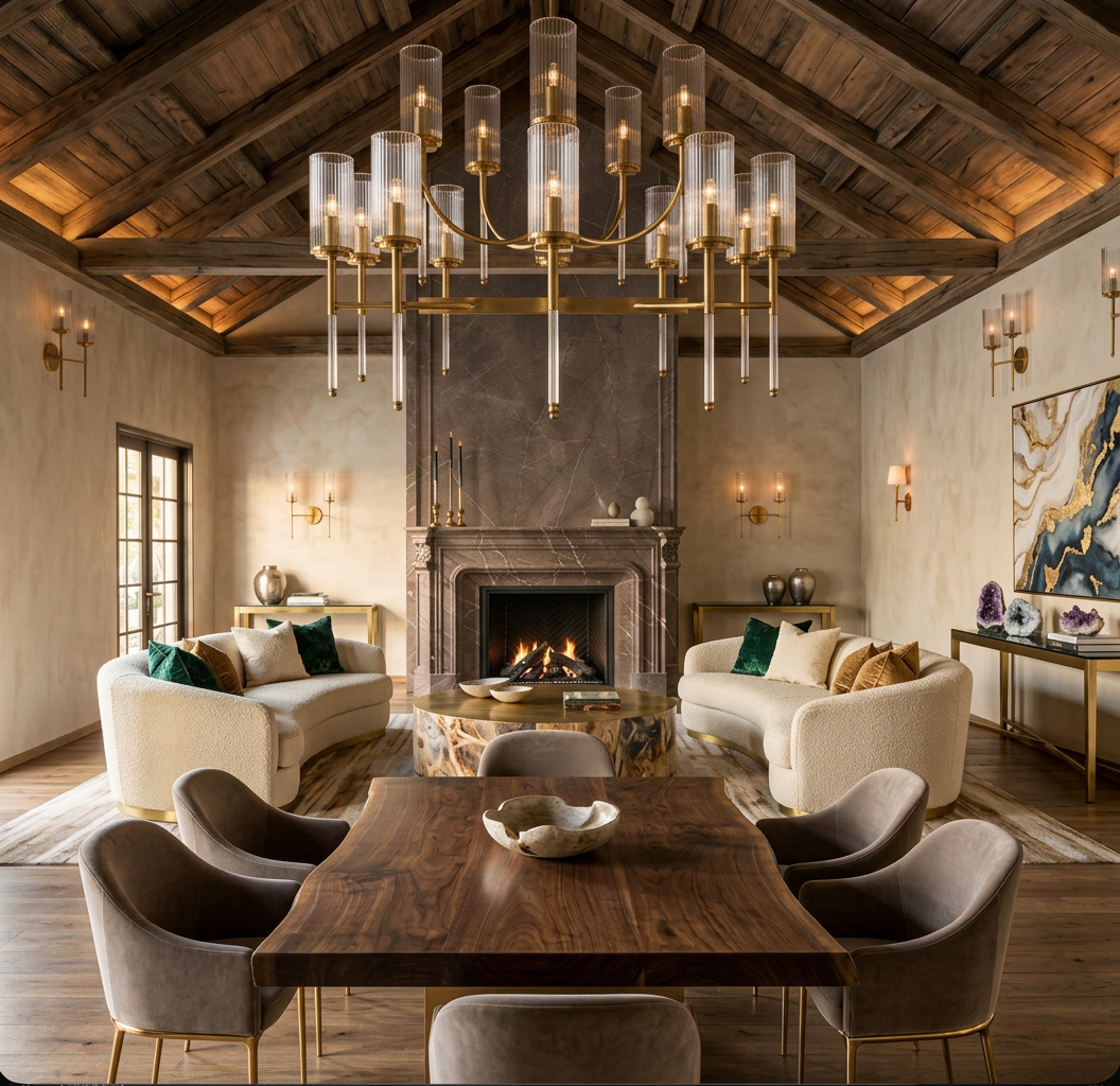 Contemporary Rustic Interior Design
