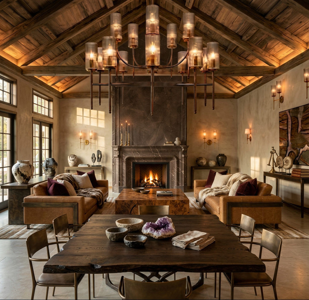 Contemporary Rustic Interior Design