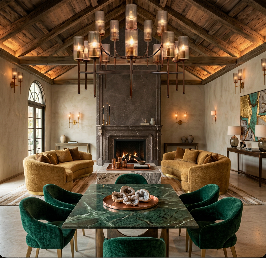 Contemporary Rustic Interior Design