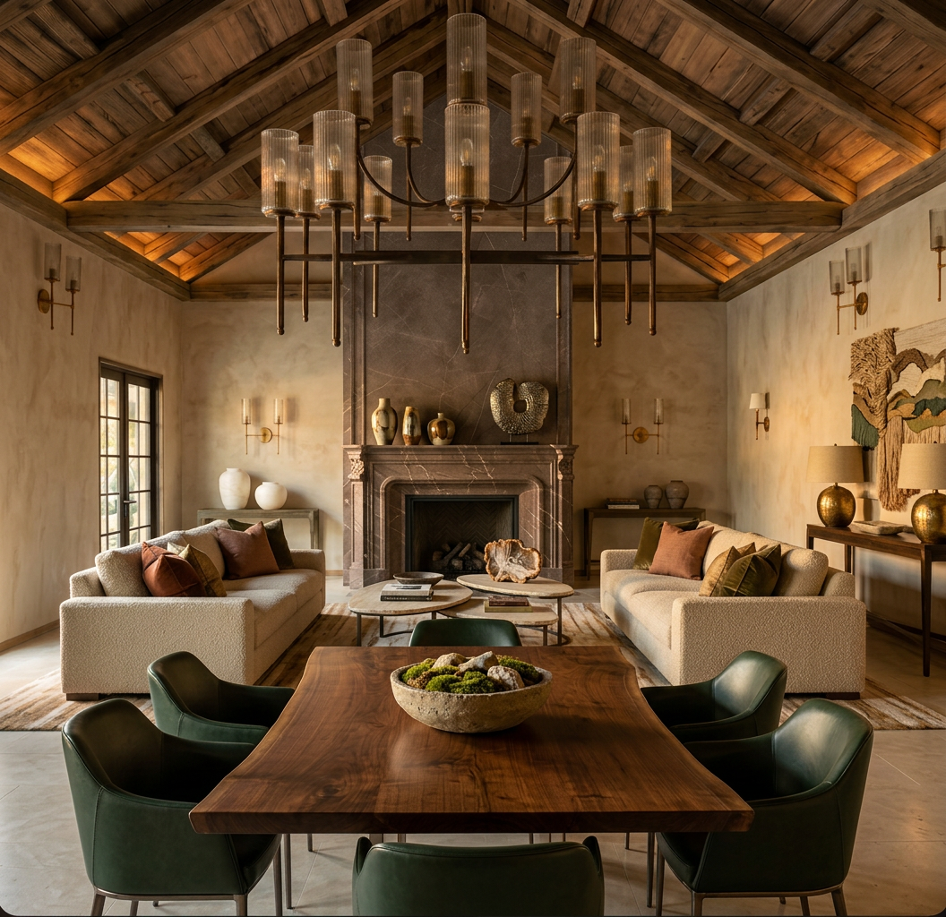 Contemporary Rustic Interior Design