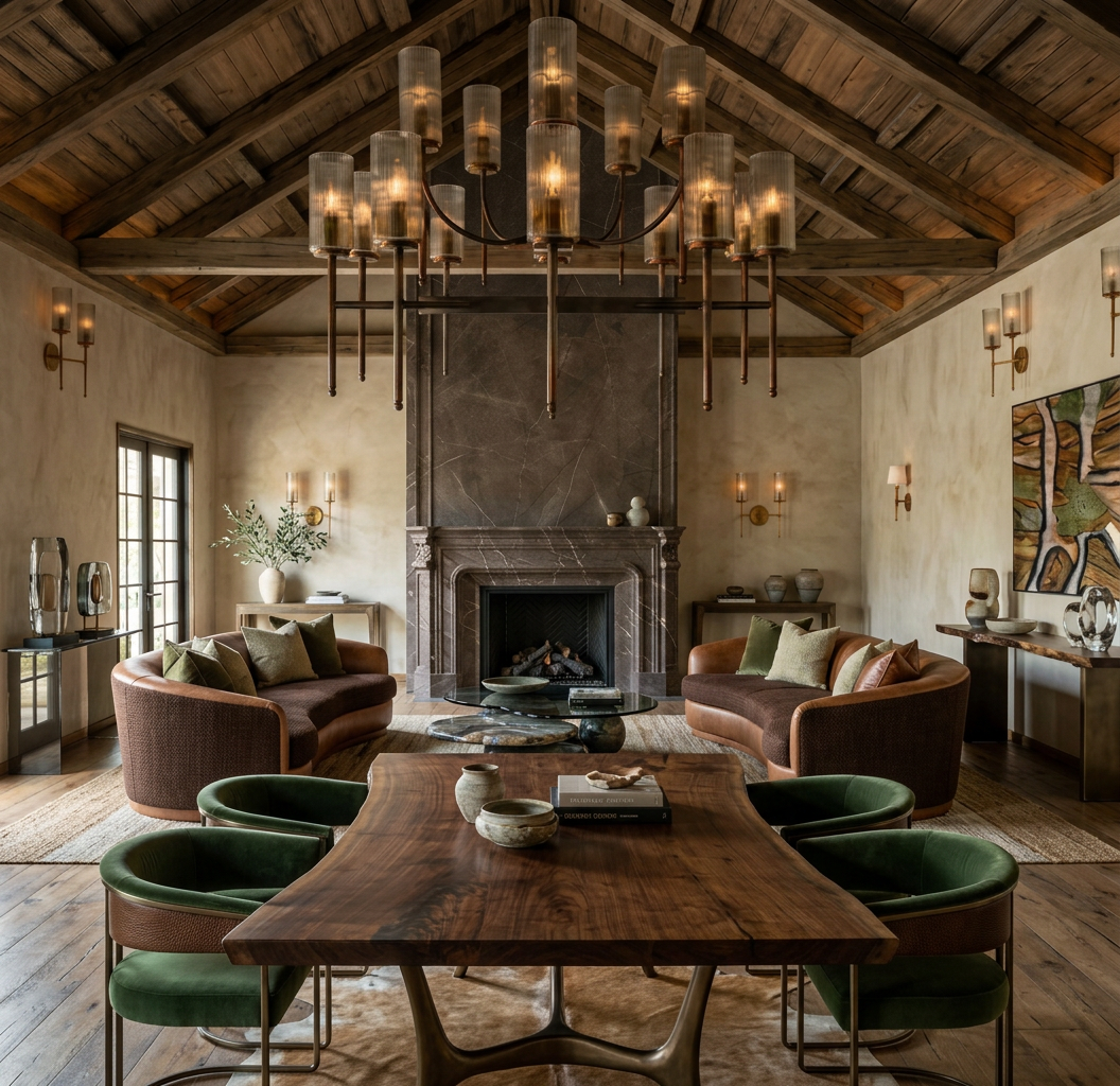 Contemporary Rustic Interior Design
