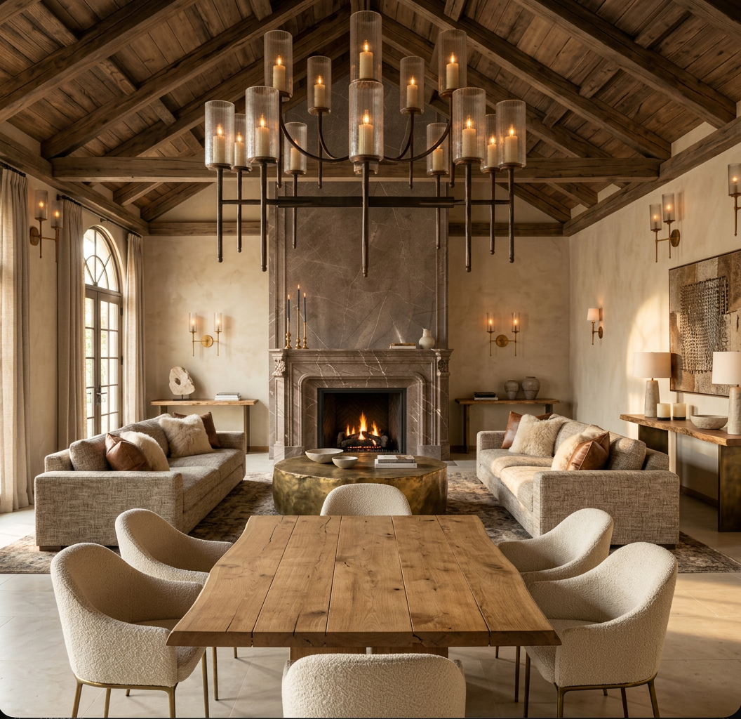 Contemporary Rustic Interior Design