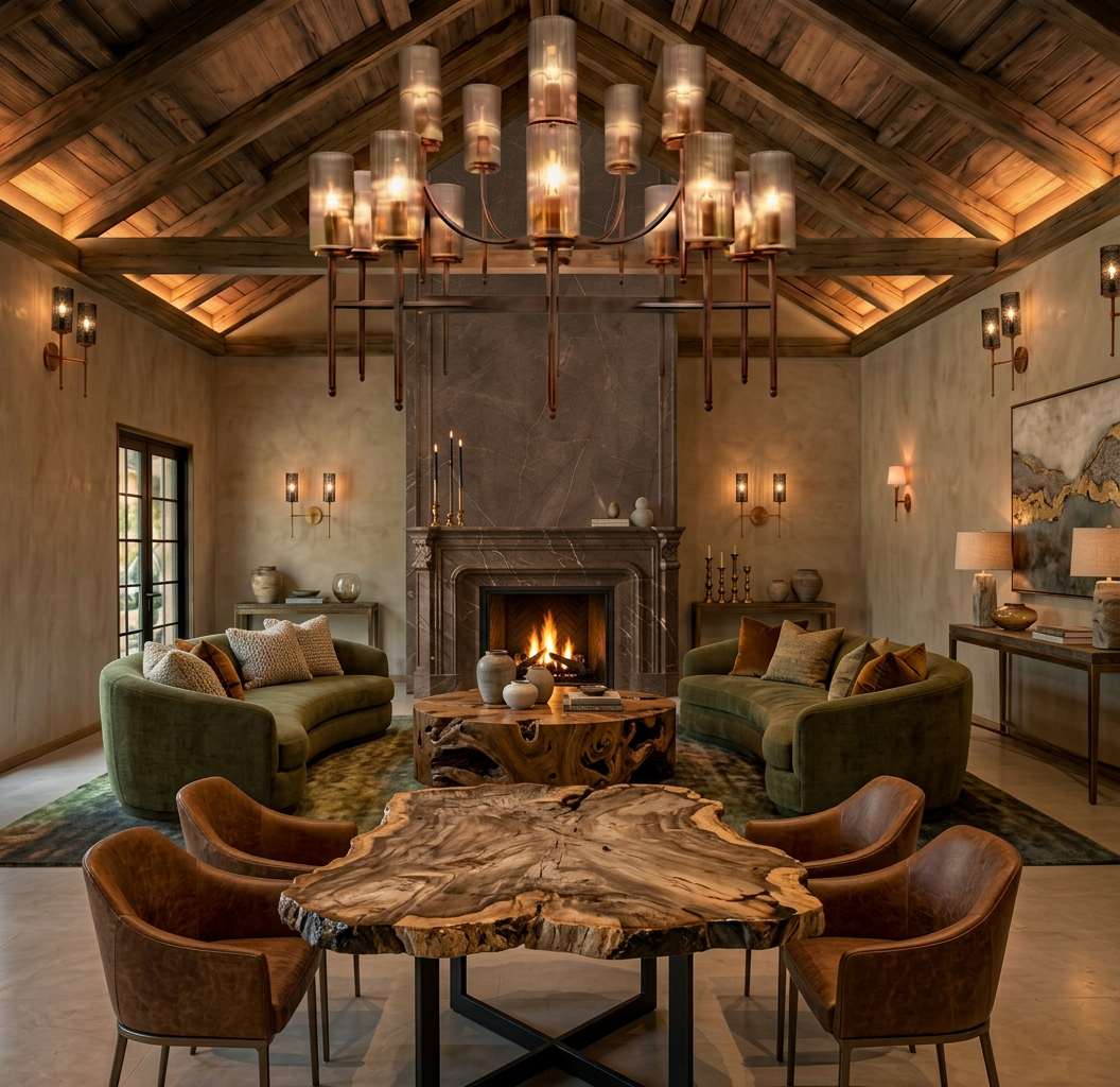 Contemporary Rustic Interior Design