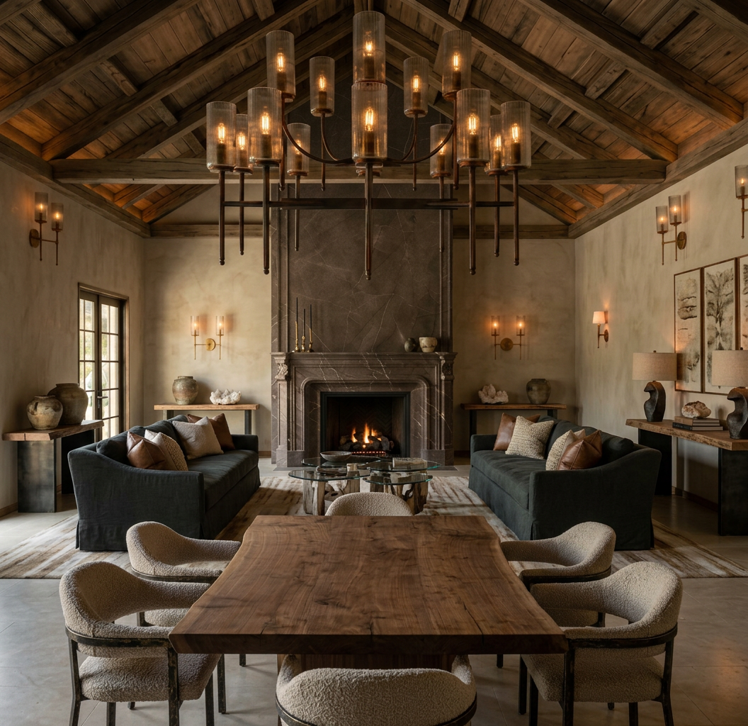 Contemporary Rustic Interior Design