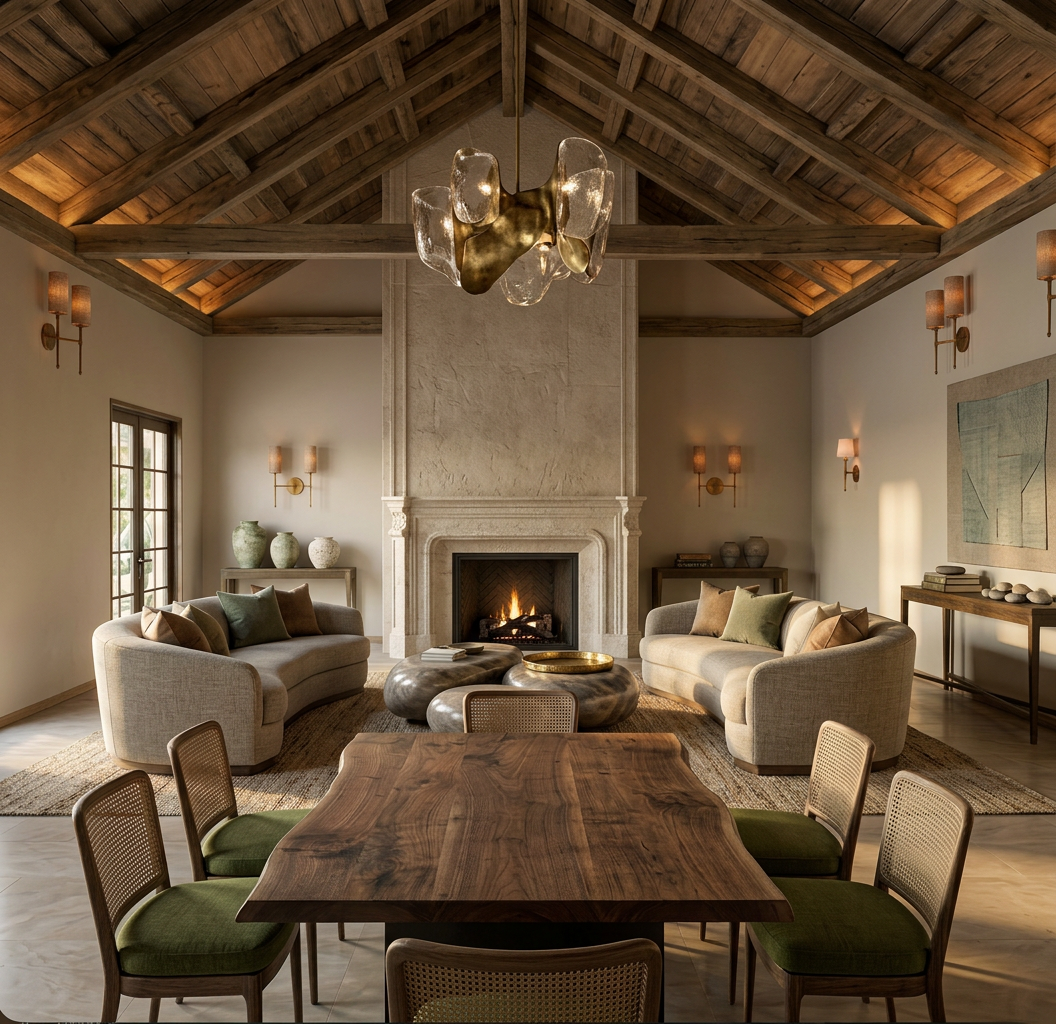 Contemporary Rustic Interior Design