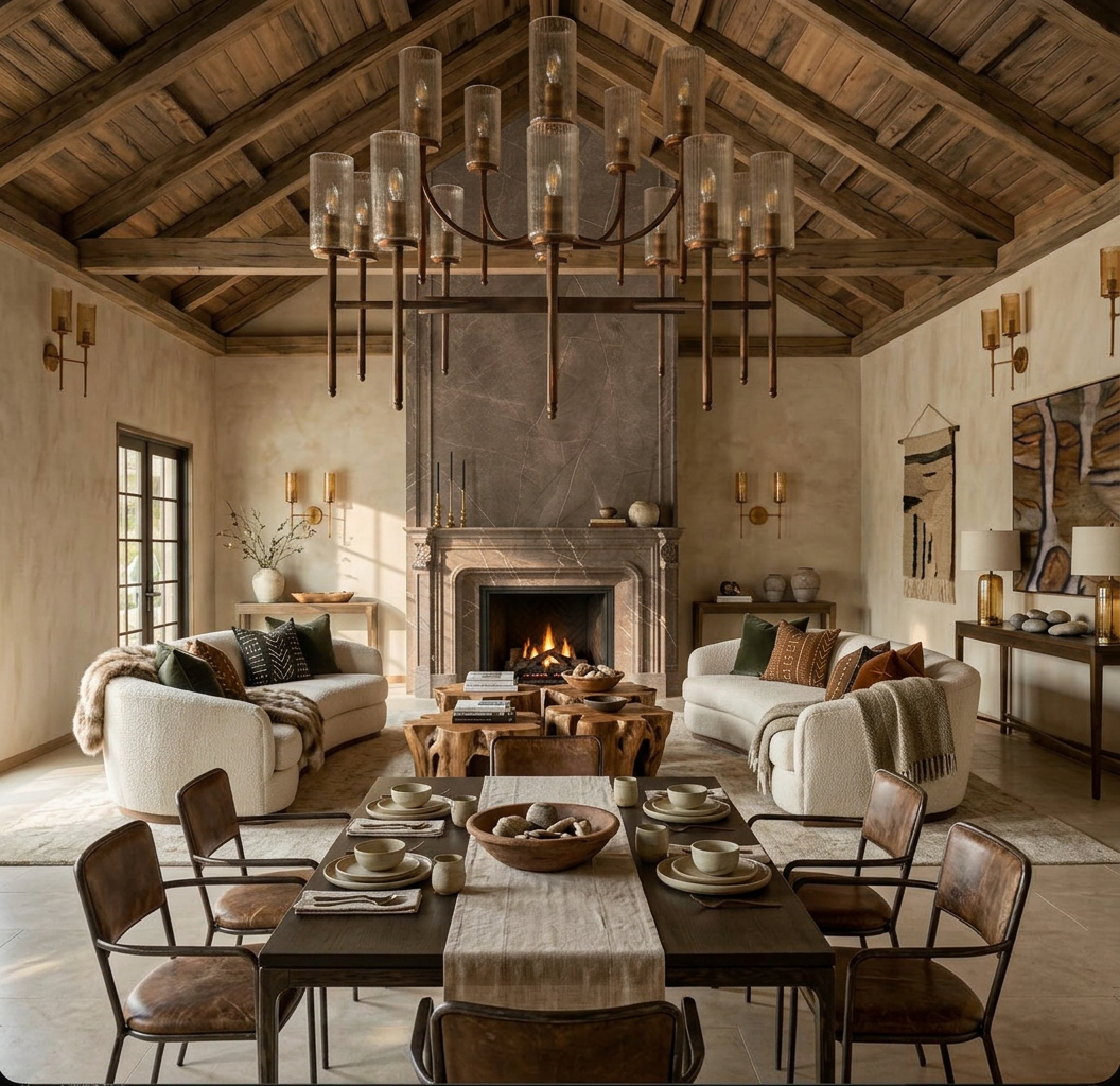 Contemporary Rustic Interior Design