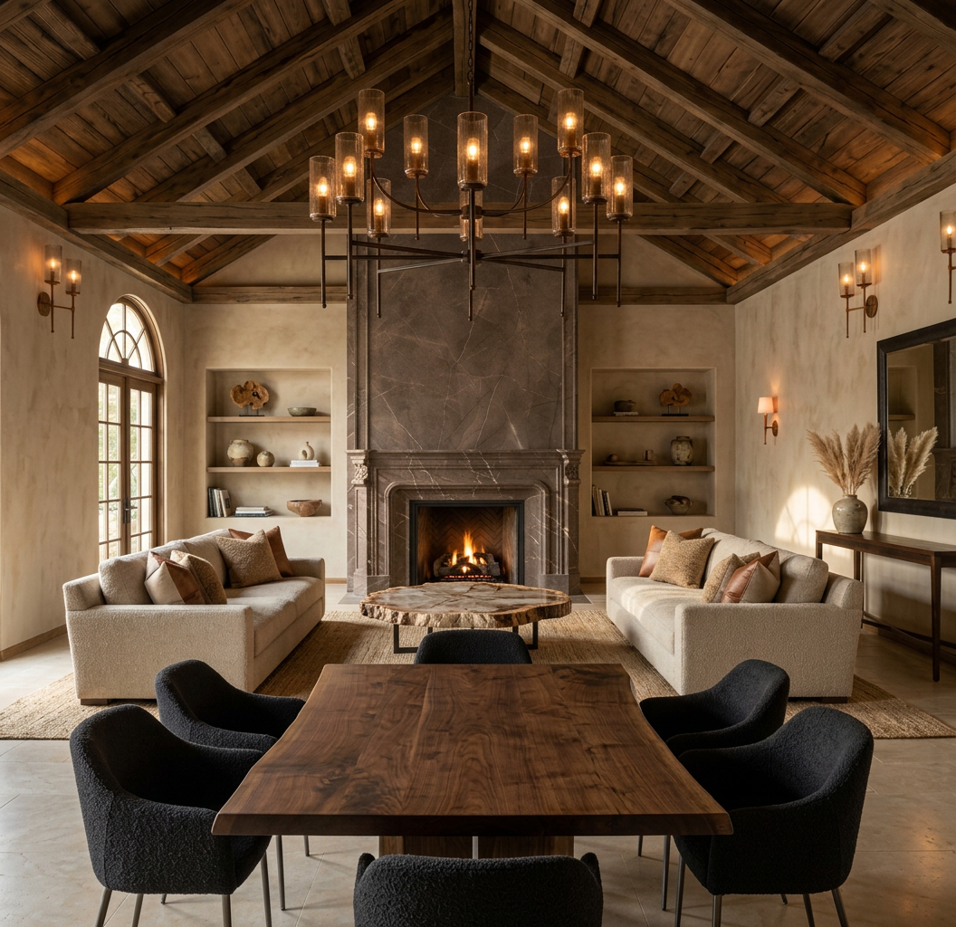 Contemporary Rustic Interior Design
