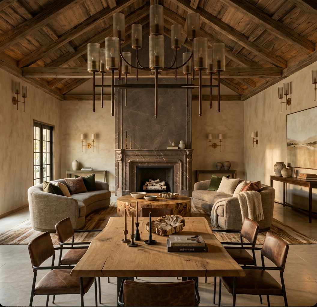 Contemporary Rustic Interior Design