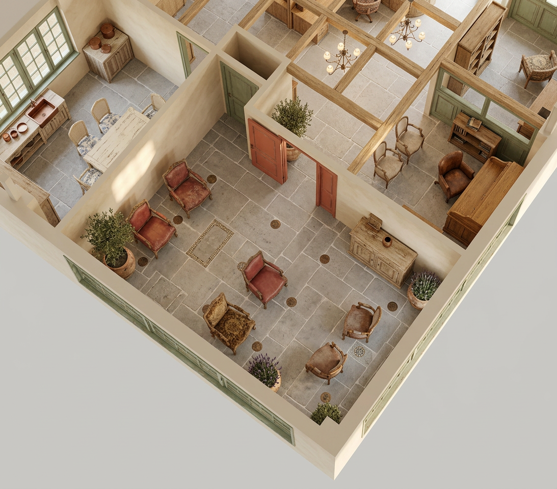 French Country Office