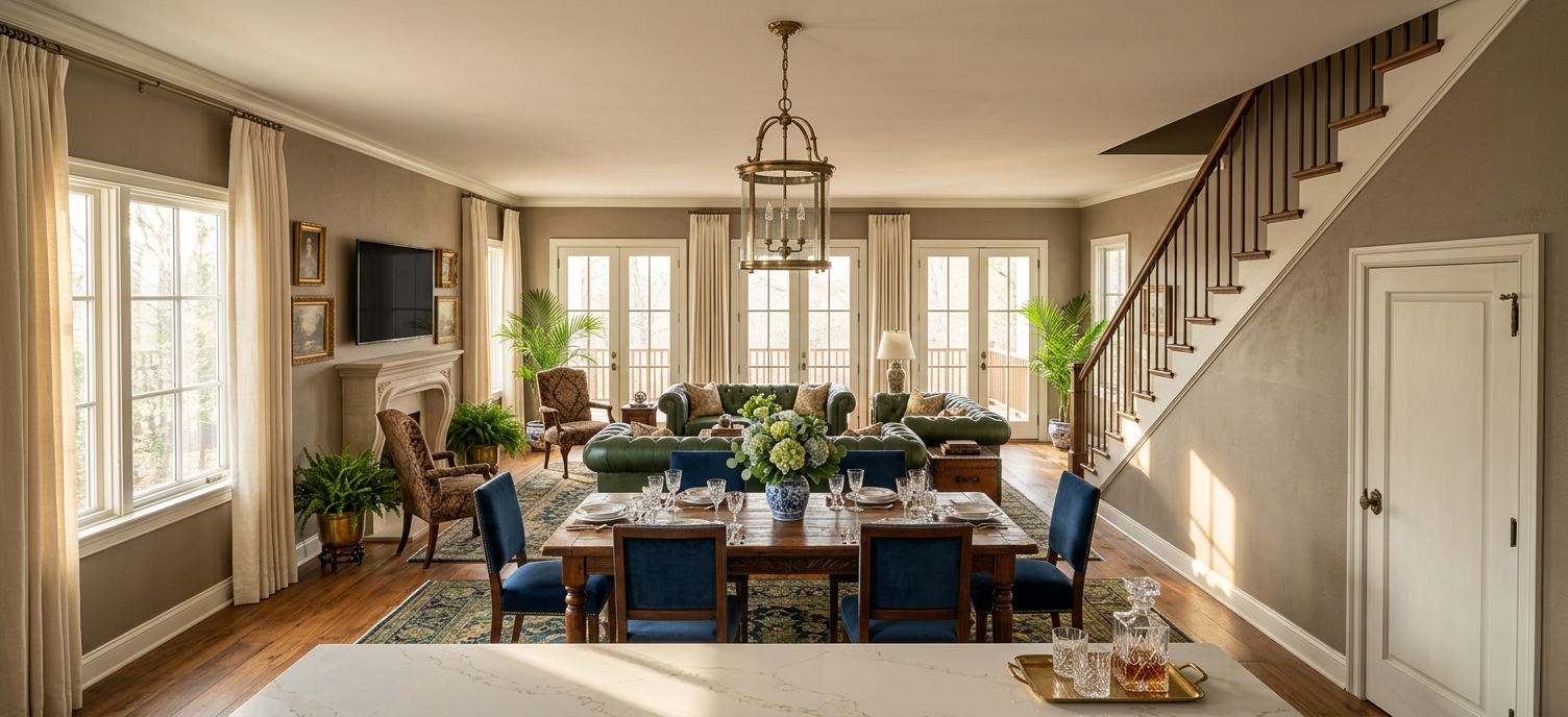 Modern Colonial Interior Design