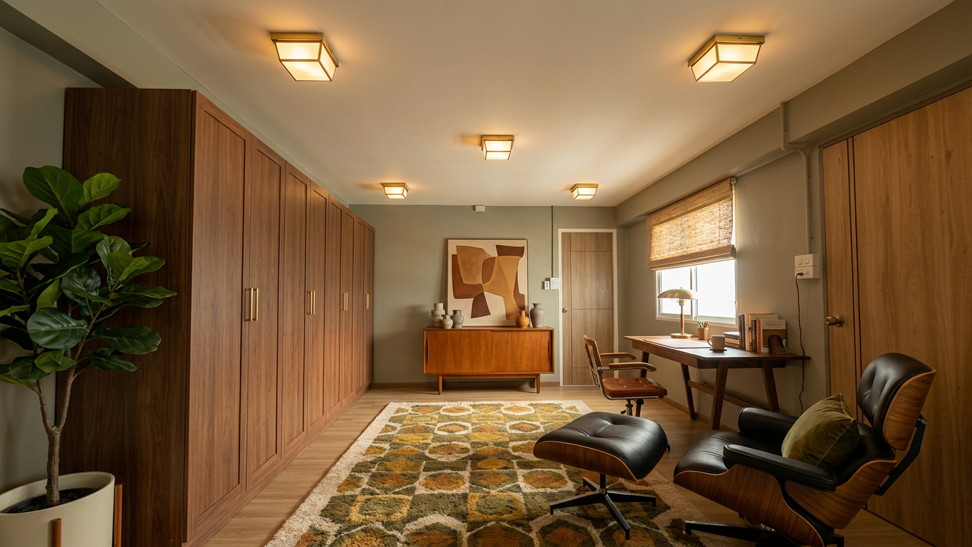 Mid Century Modern Primary Bedroom Suite