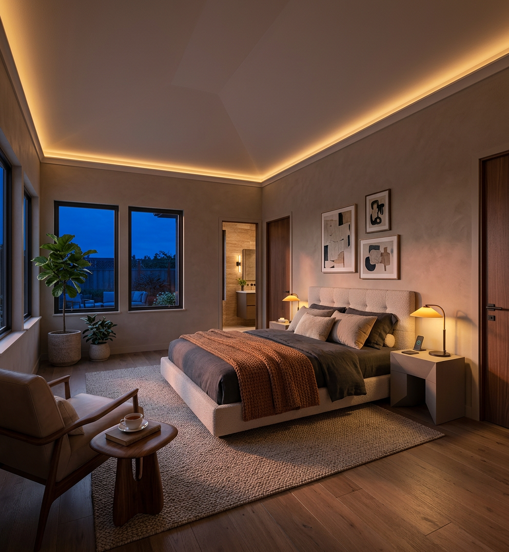 Modern Primary Bedroom Suite