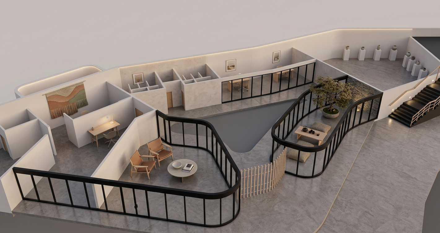 Scandinavian Reception Area