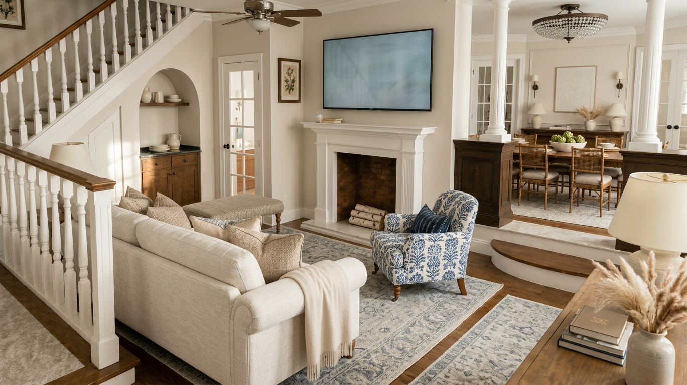 Modern Colonial Interior Design