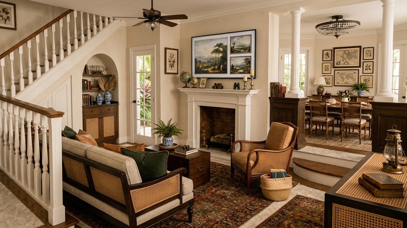 British Colonial Interior Design
