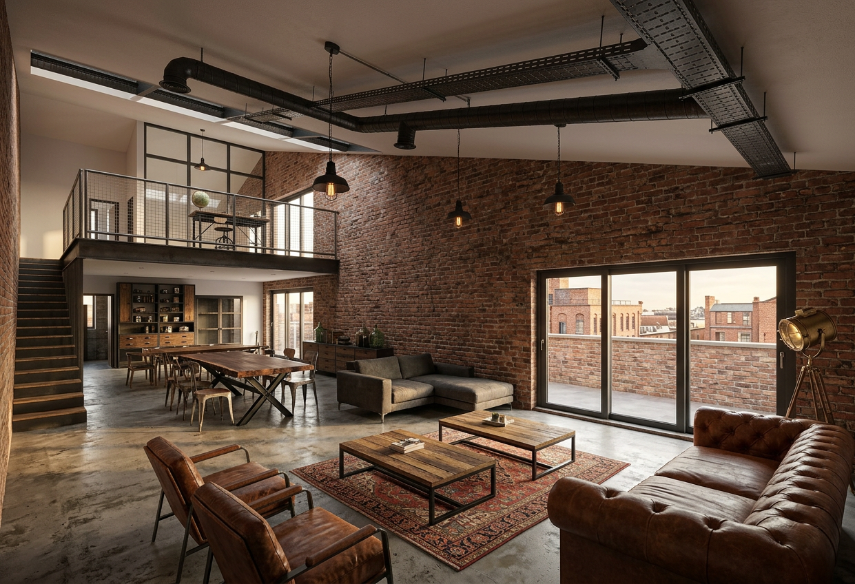 Industrial Chic Interior Design