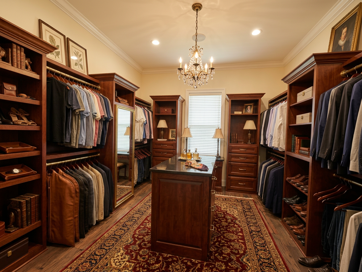 Traditional Closet Room