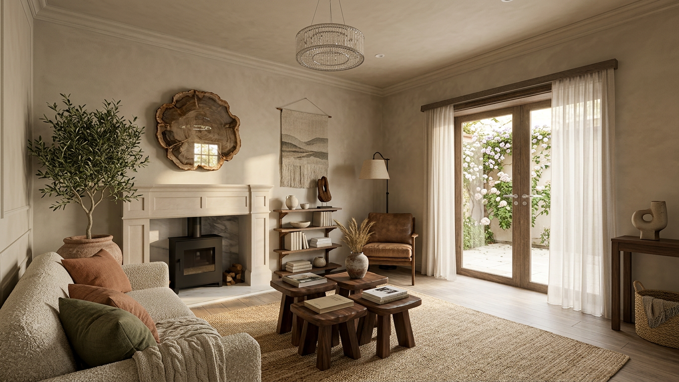 Earthy Minimalism Interior Design