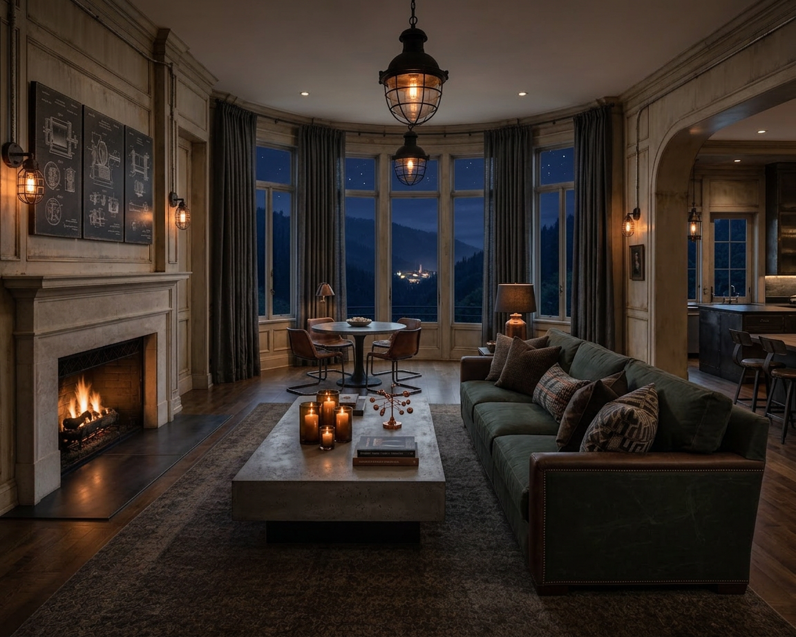 Adaptive Reuse Style Interior Design