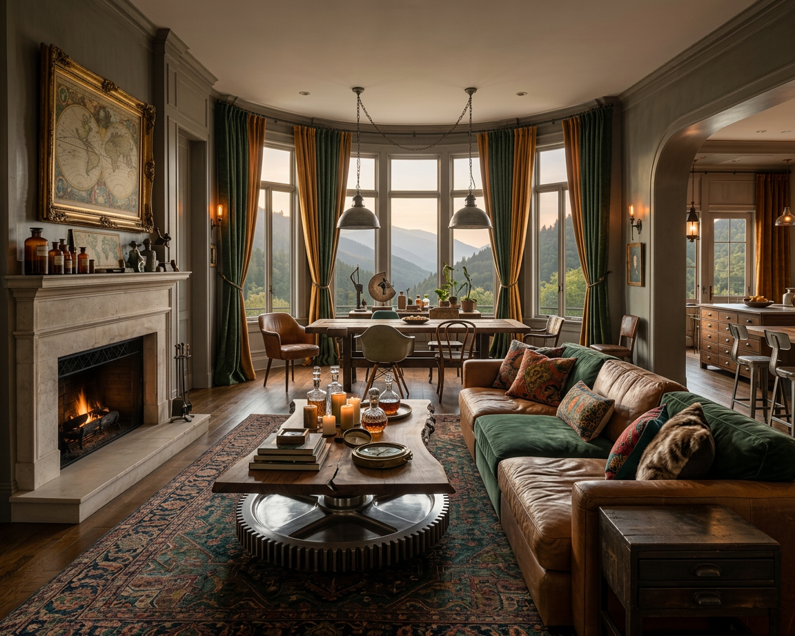 Adaptive Reuse Style Interior Design