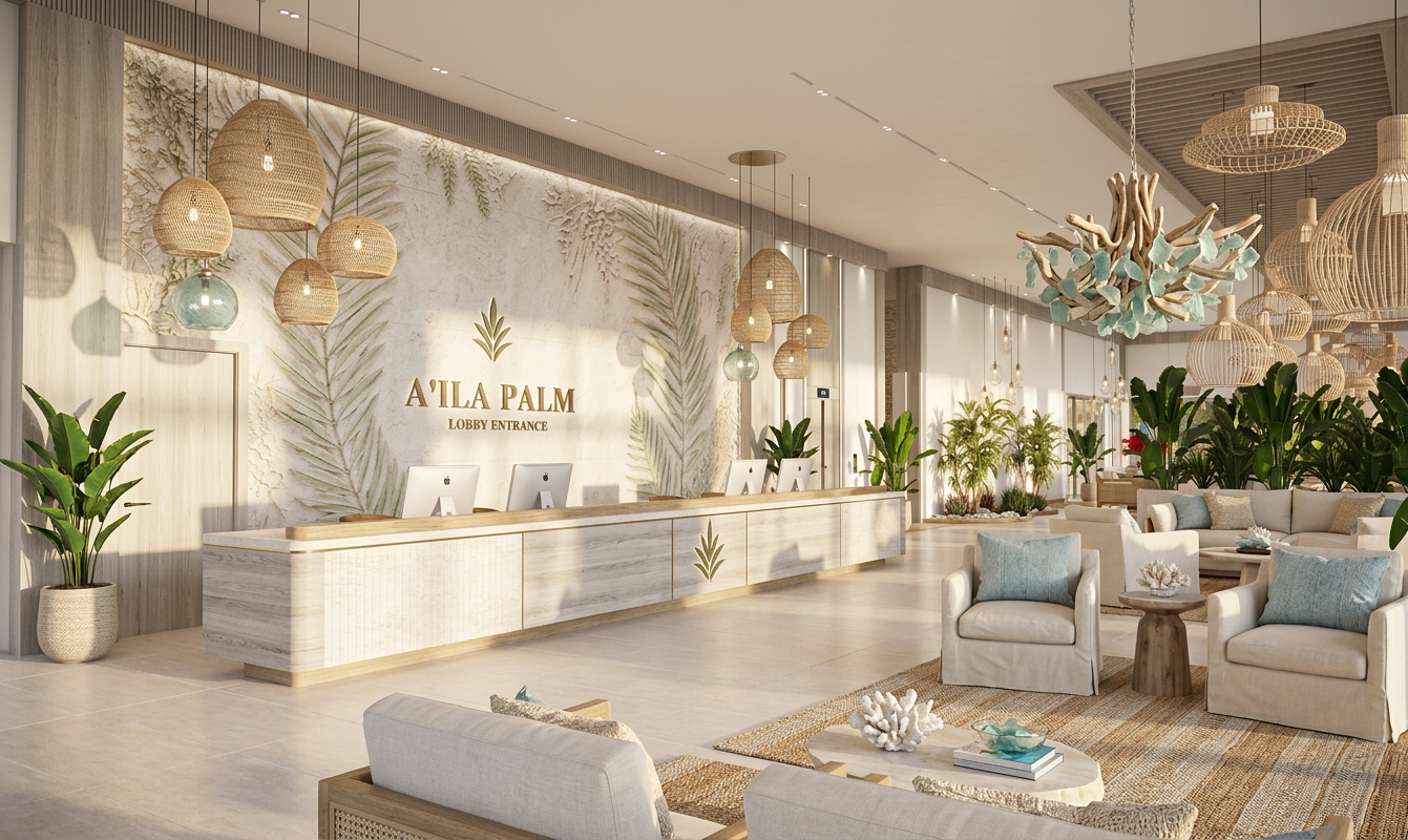 Beach House Reception Area