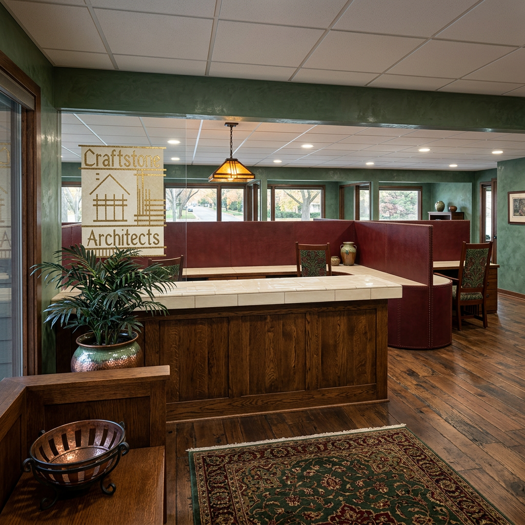 Mission Style Office