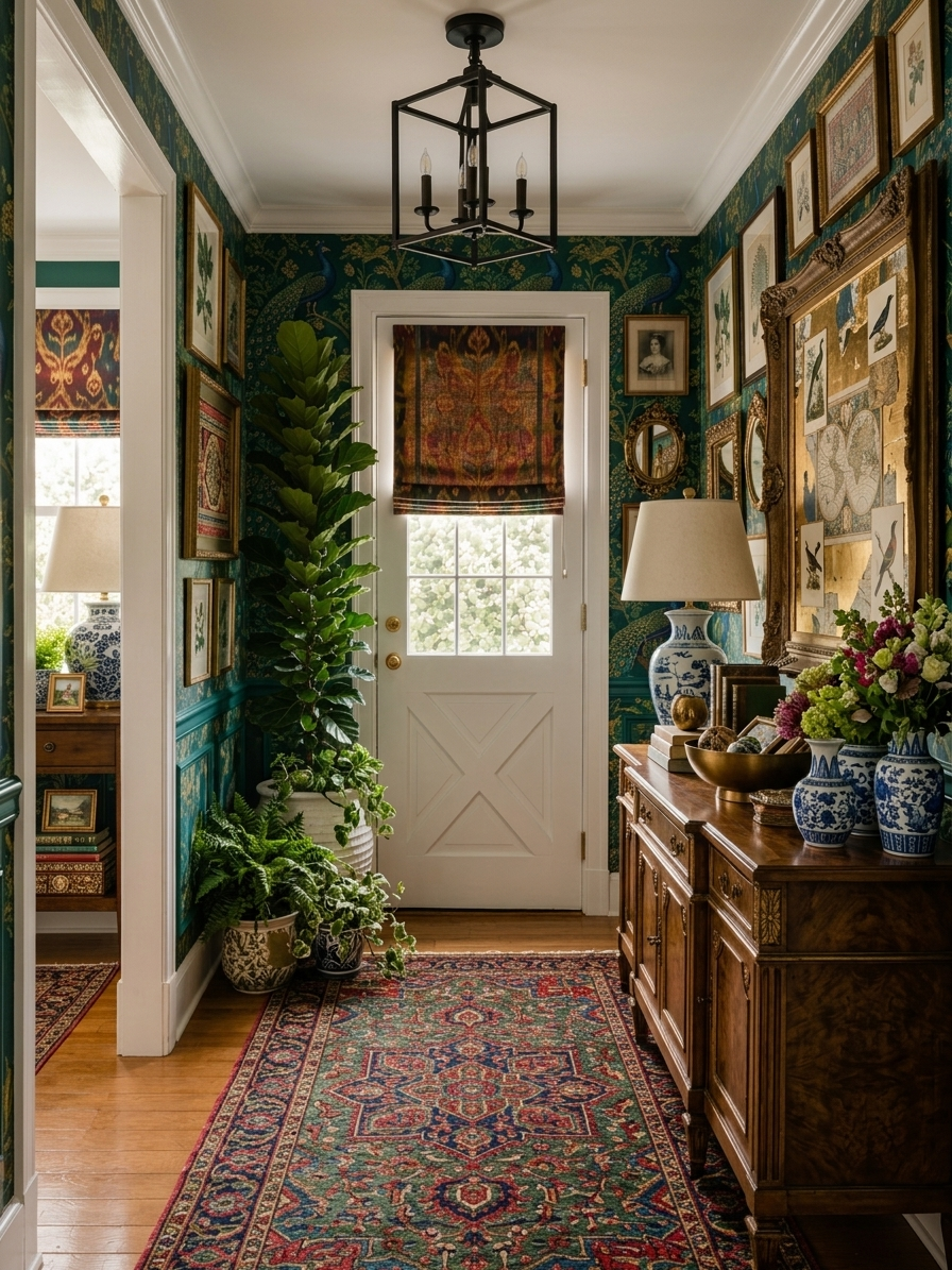 Maximalist Entryway