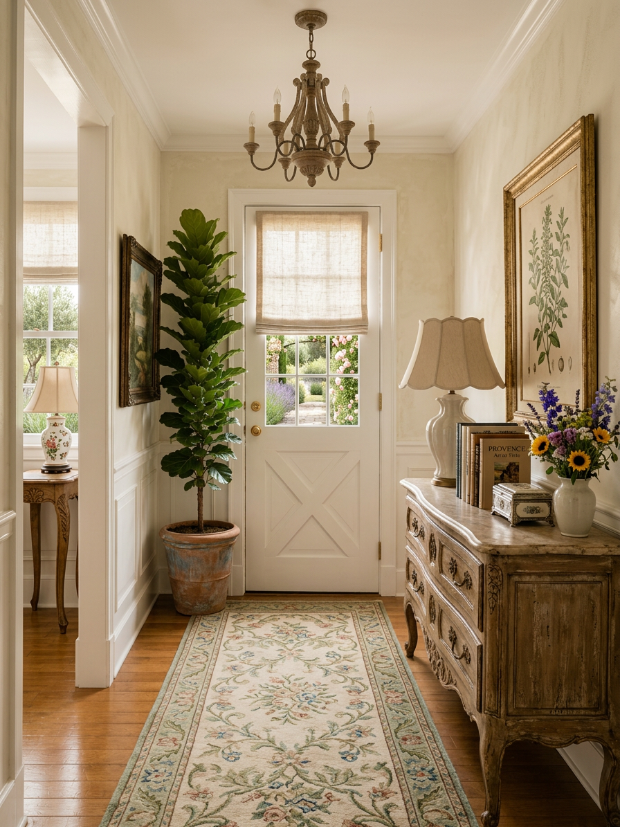 French Provincial Entryway