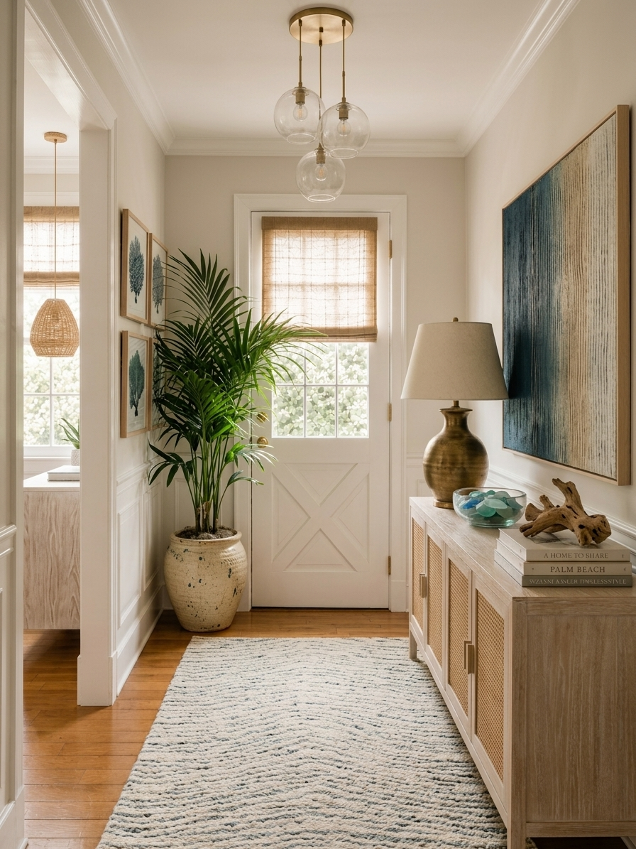 Coastal Modern Entryway