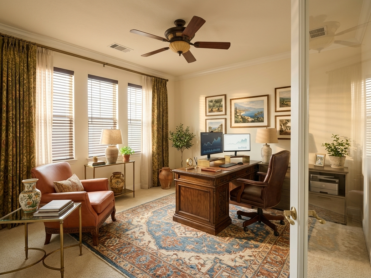 Contemporary Mediterranean Office