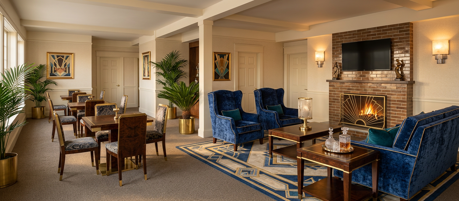Art Deco Sitting Room