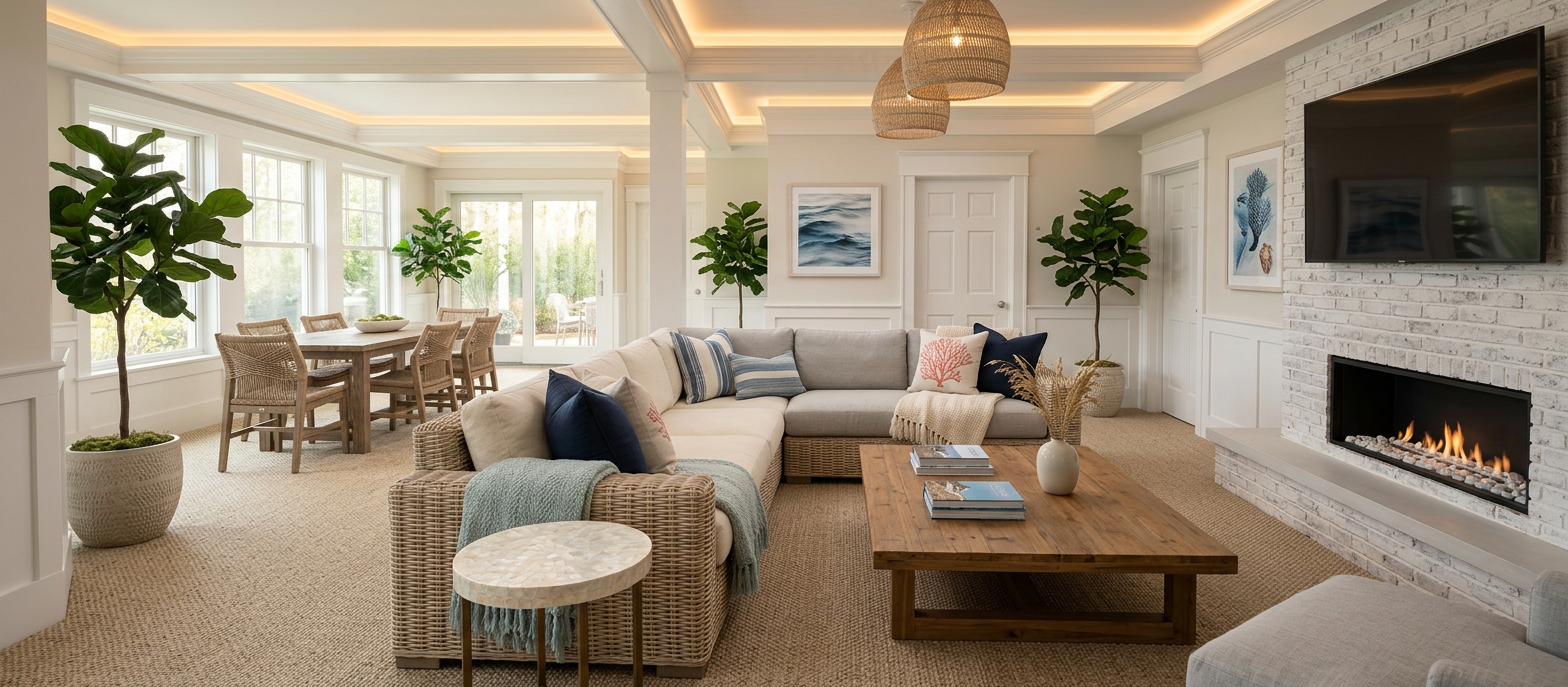 Coastal Modern Sitting Room