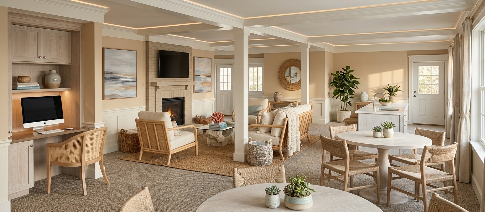 Coastal Modern Sitting Room