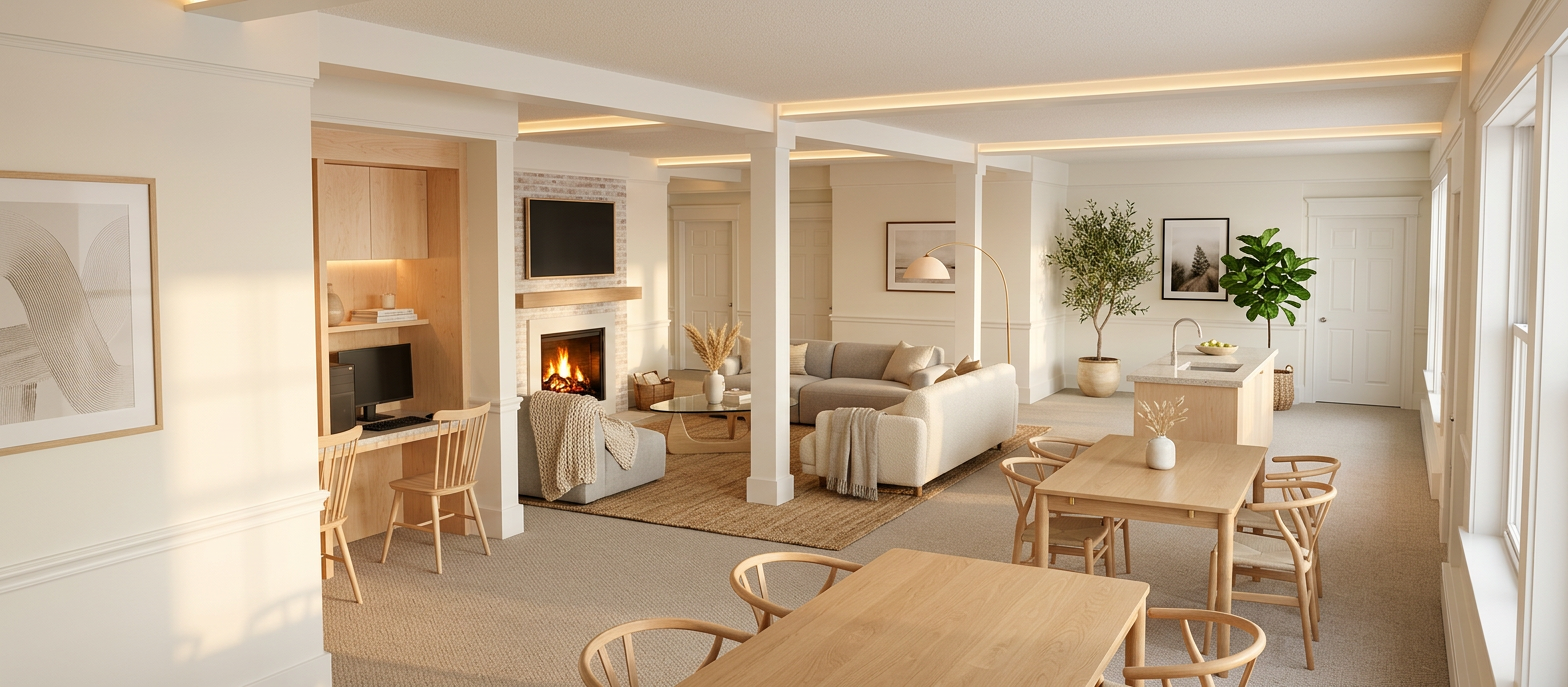 Scandinavian Sitting Room
