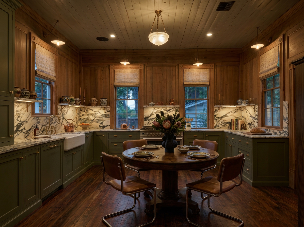 Vintage Modern Kitchen