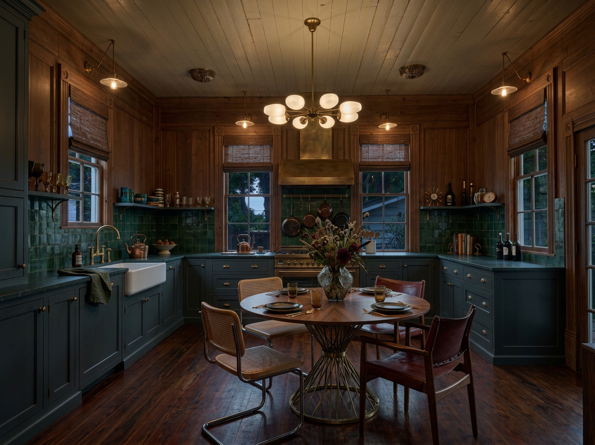 Vintage Modern Kitchen