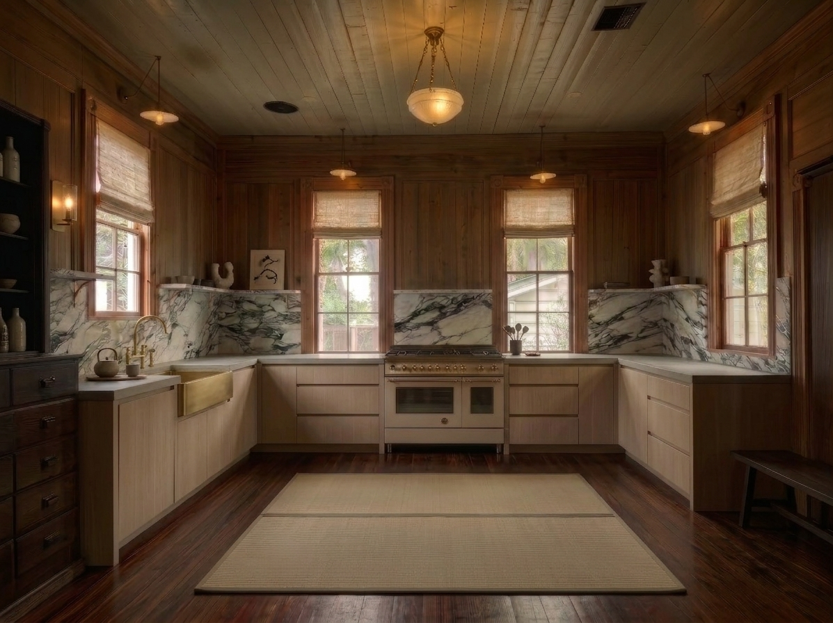 Vintage Modern Kitchen