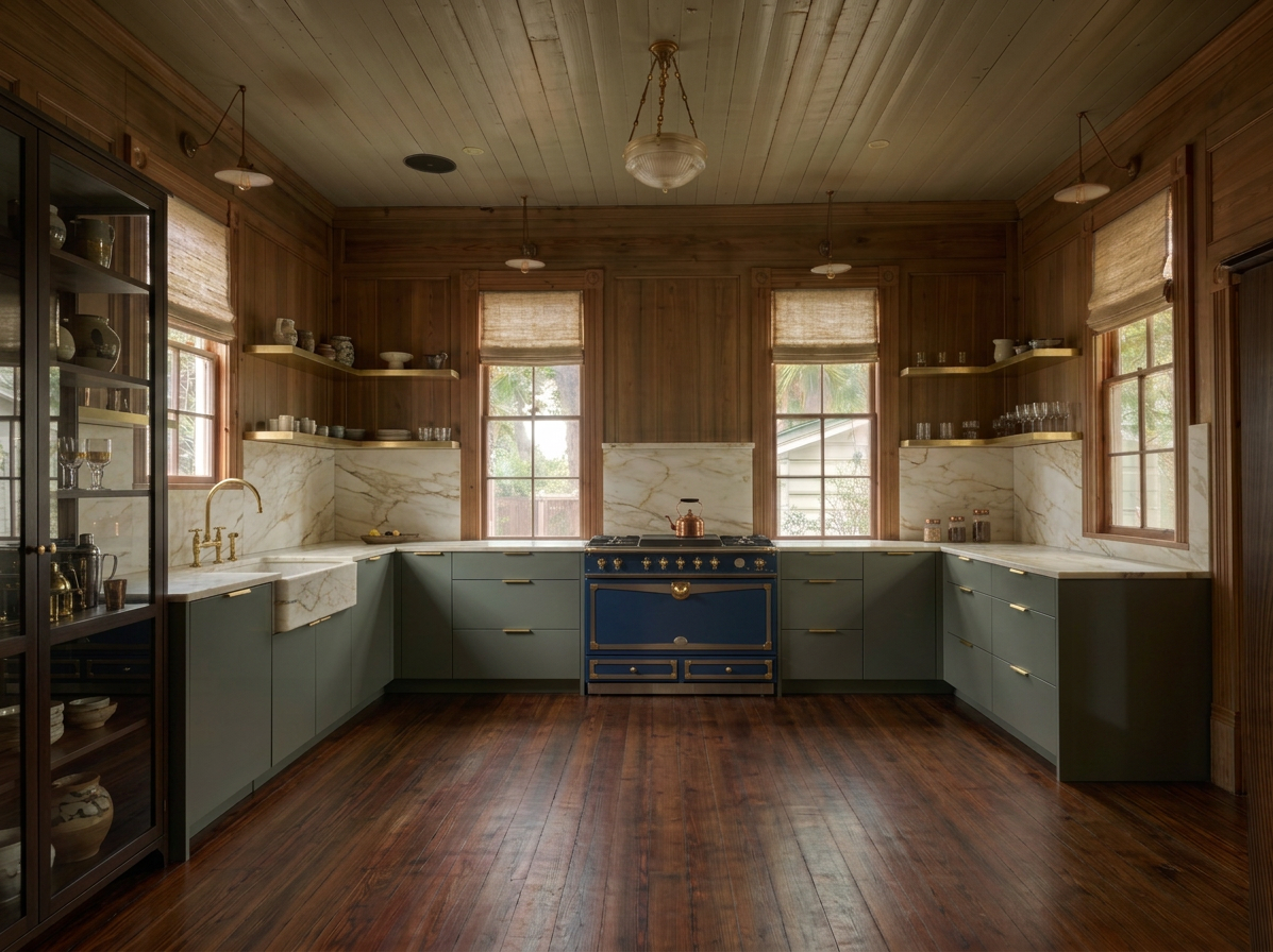 Vintage Modern Kitchen