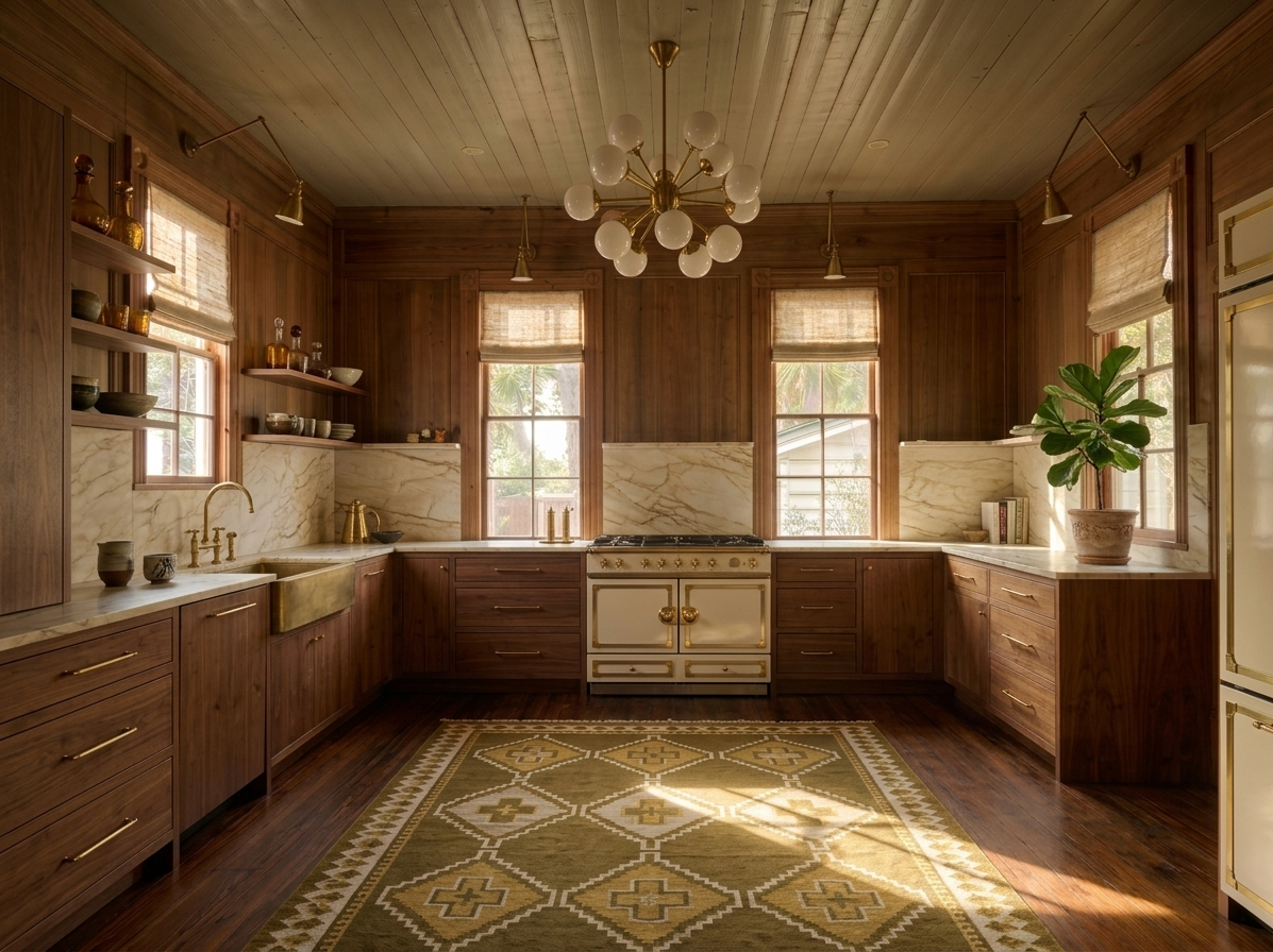 Vintage Modern Kitchen