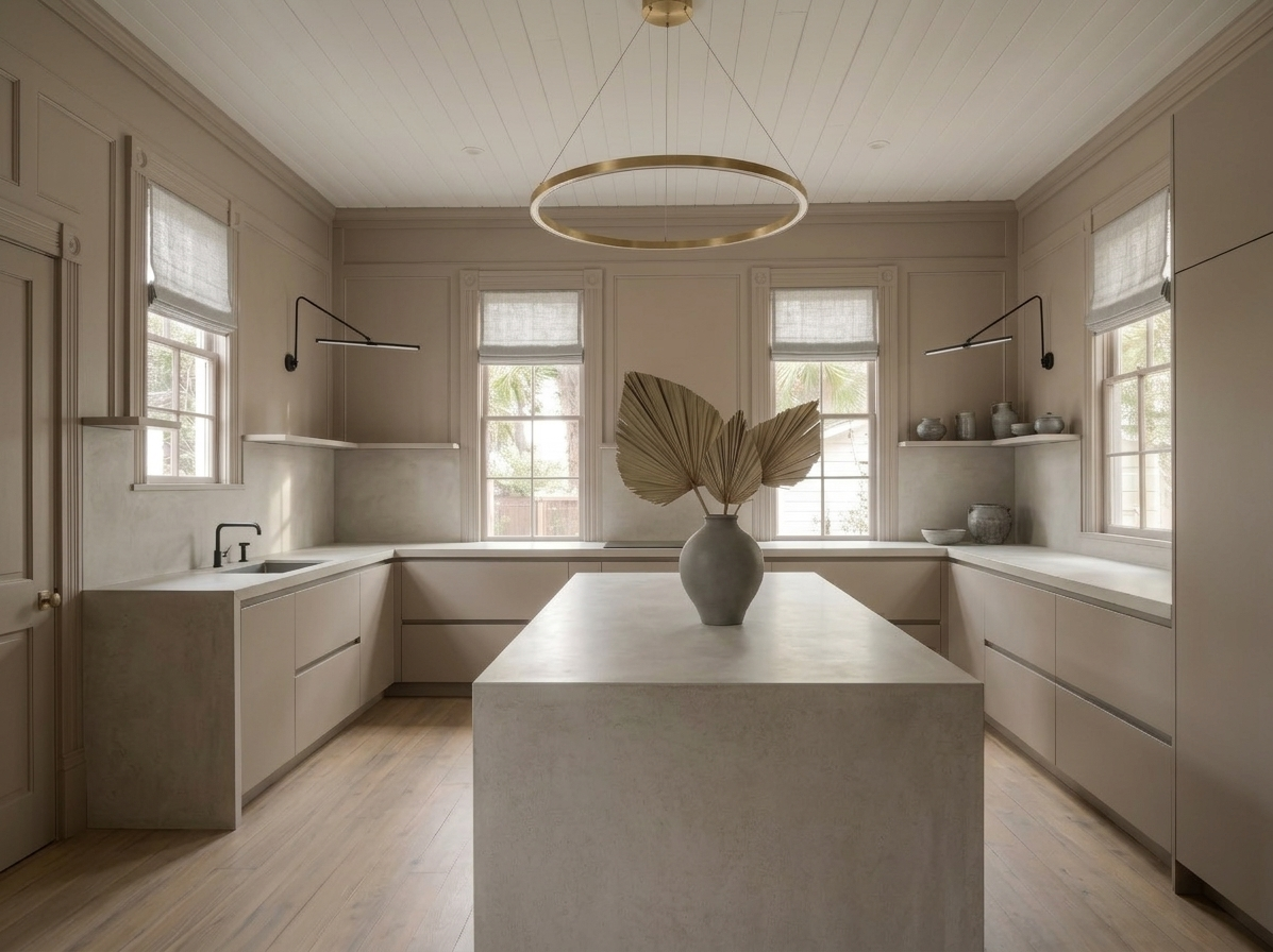 Contemporary Minimalism Kitchen