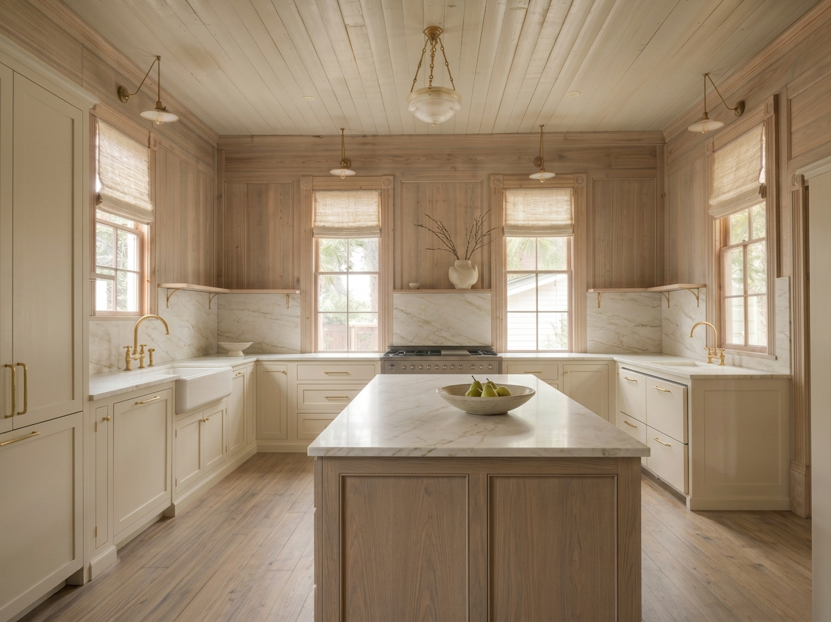 Soft Minimalism Kitchen
