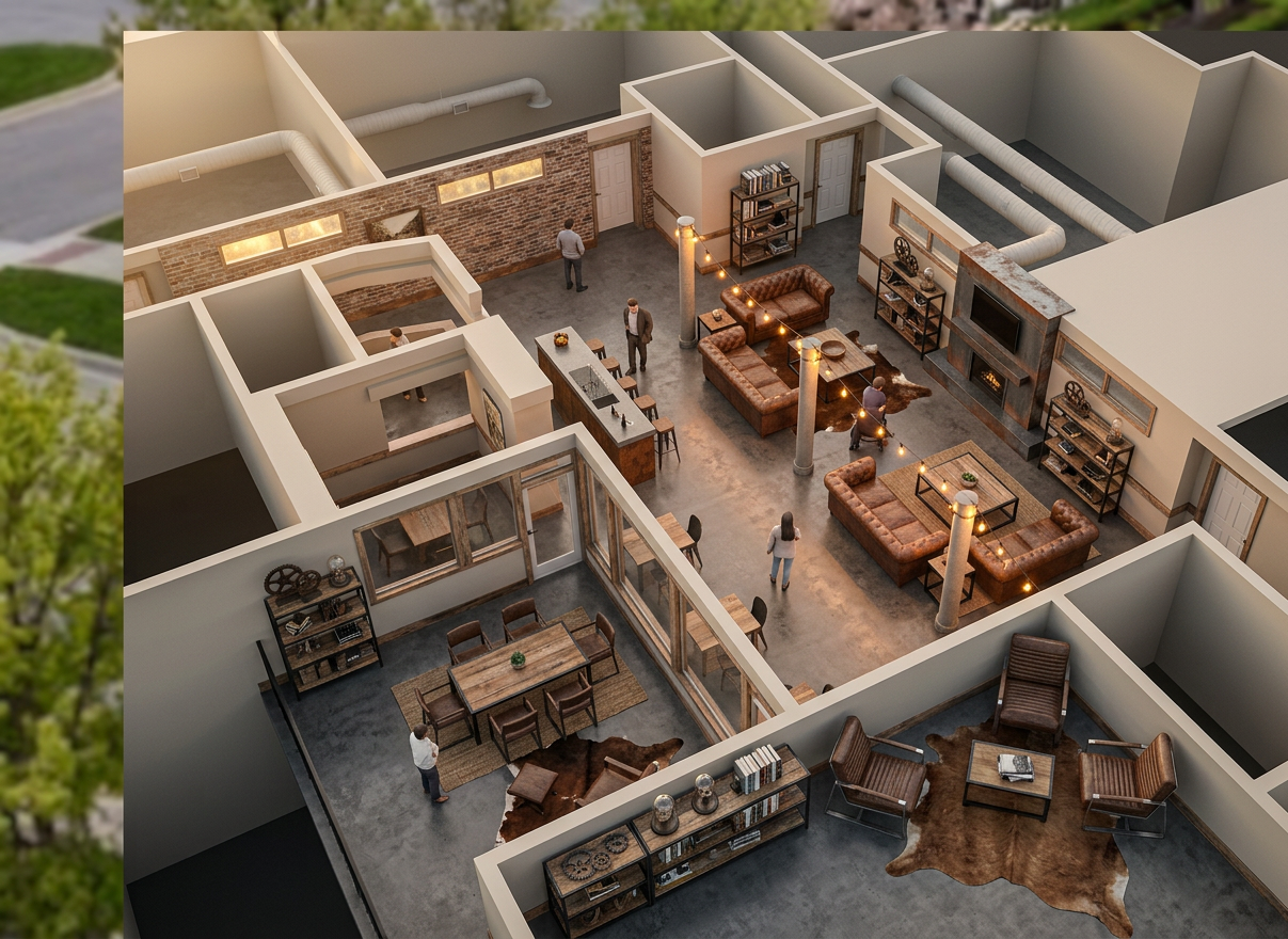Industrial Lounge